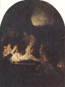 REMBRANDT Harmenszoon van Rijn The Entombent of Christ oil painting reproduction